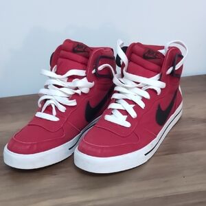 Nike Red High Top Sneakers